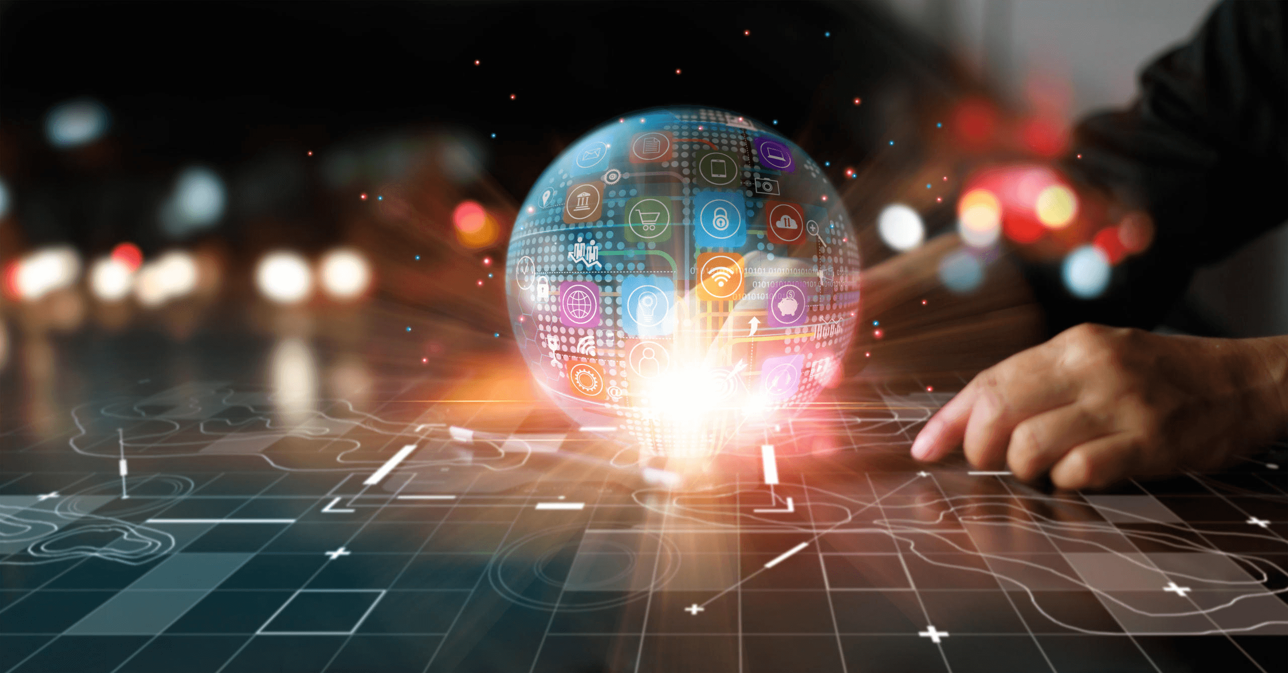 Digital Marketing & E-commerce Background
