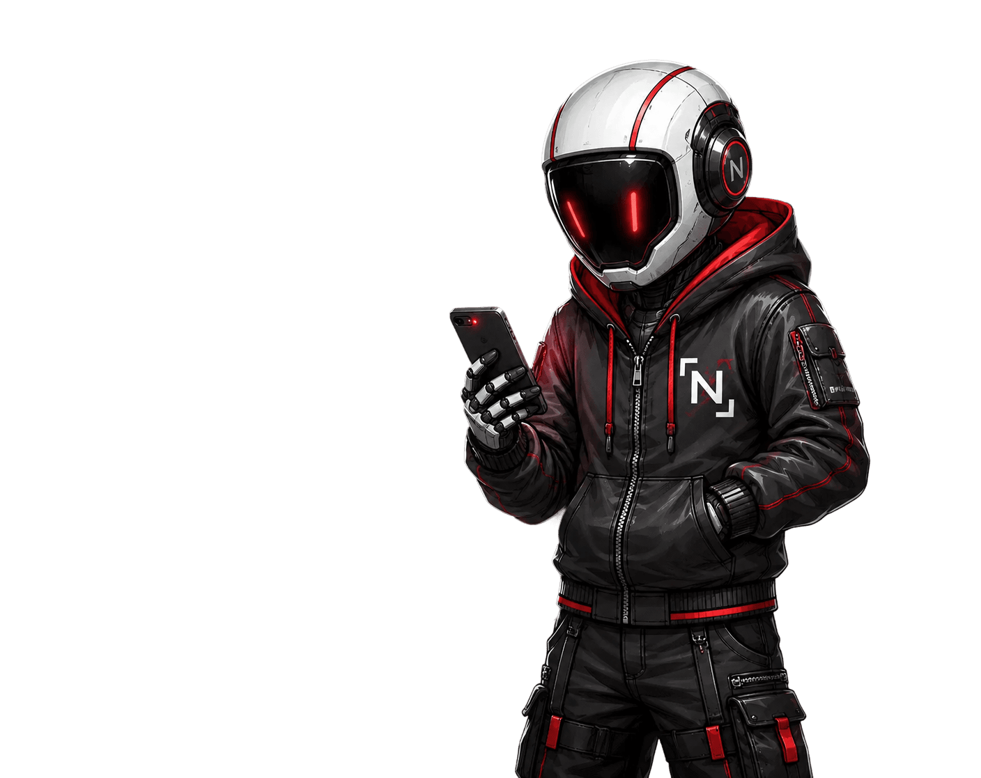 Isofiniti cybernetic agent with phone