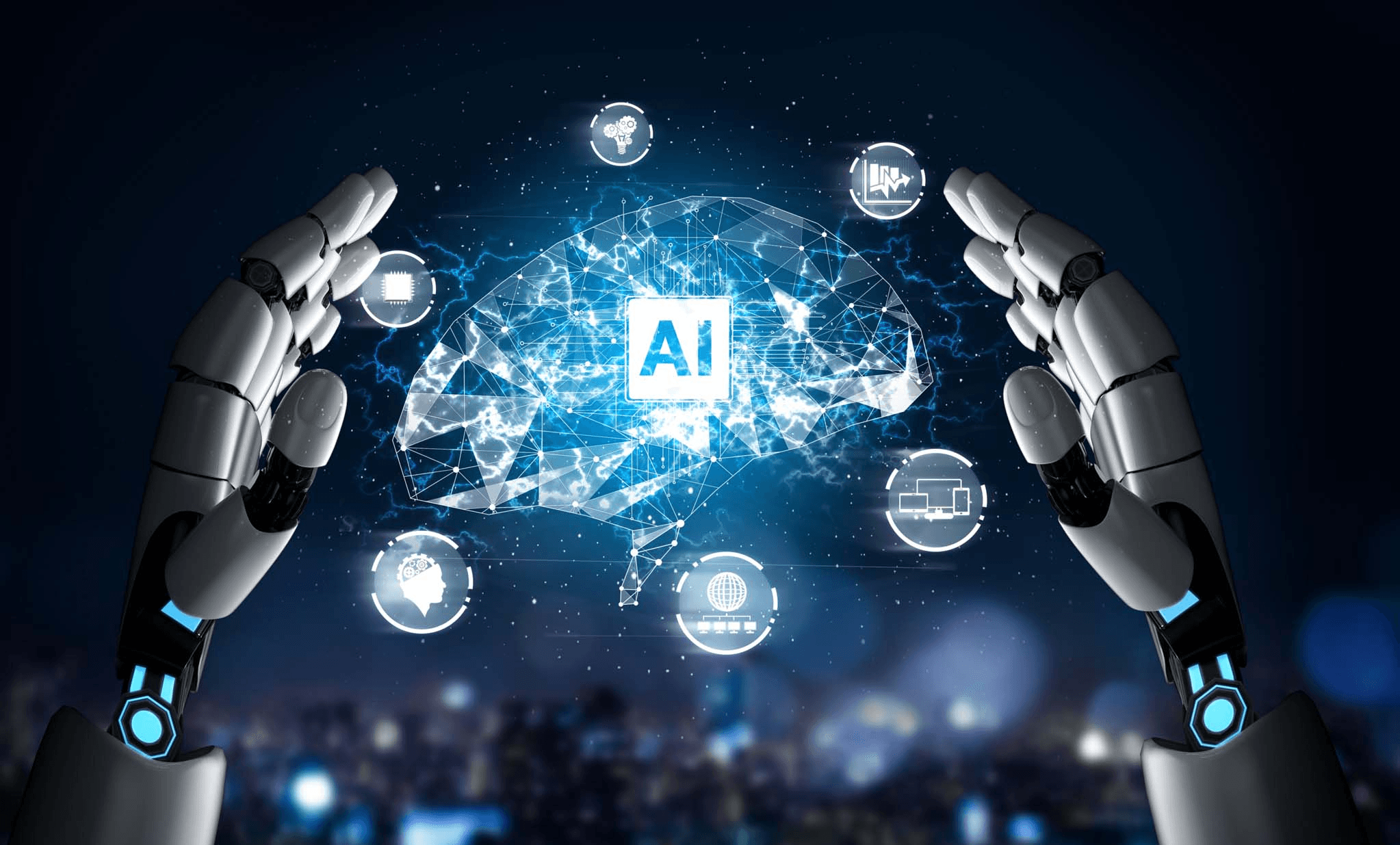AI & Automation Background